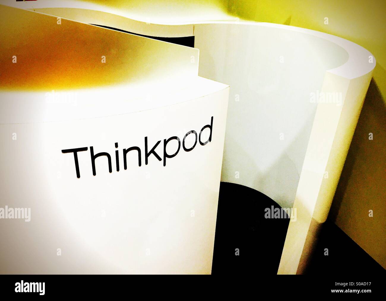 Un Thinkpod, utilizadas para promover la productividad, la creatividad y la resolución de problemas. Foto de stock