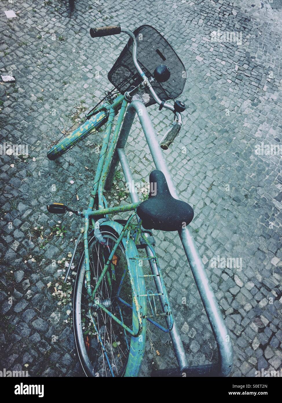 Bicicleta antigua Foto de stock