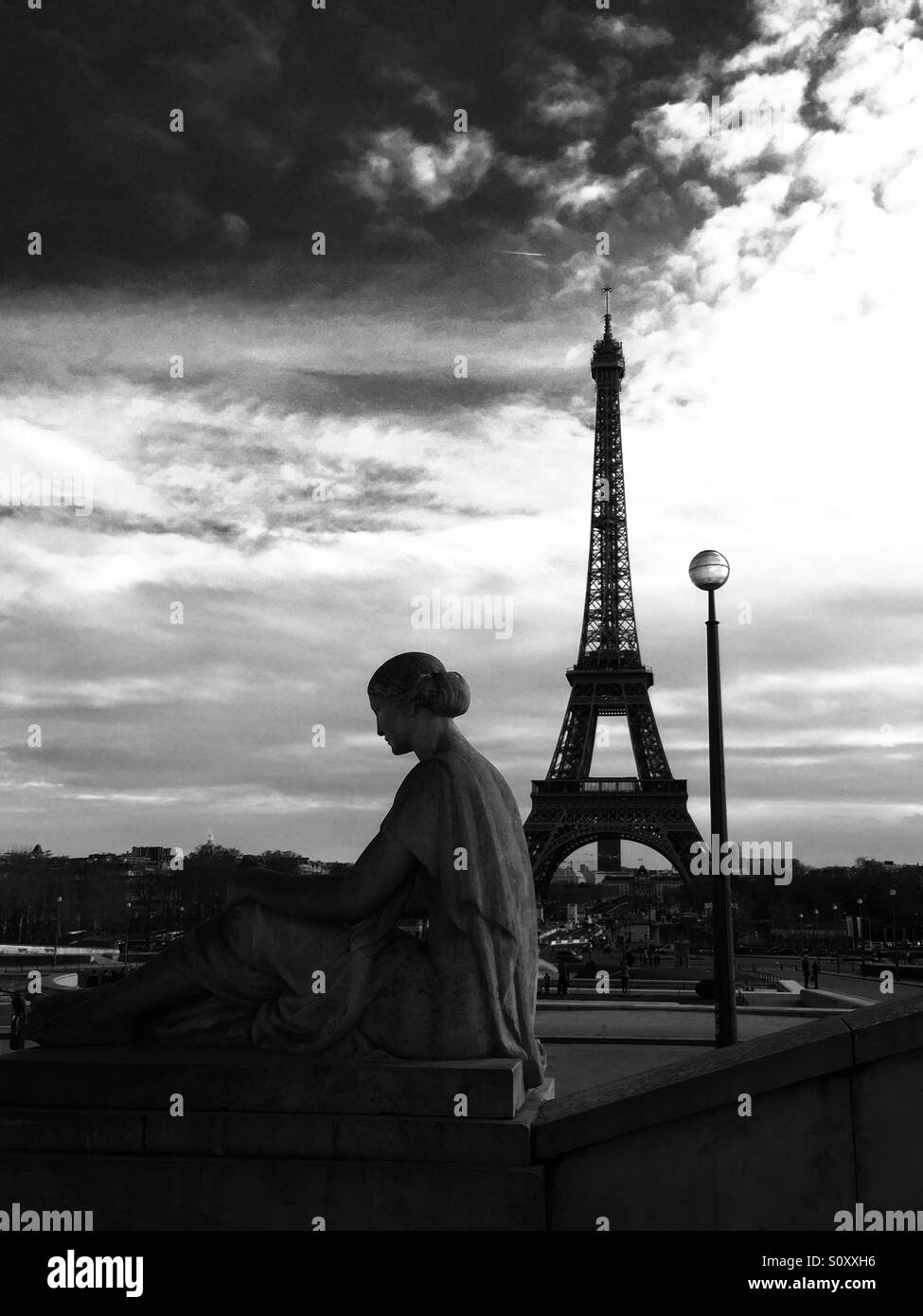 Torre Eiffel Foto de stock