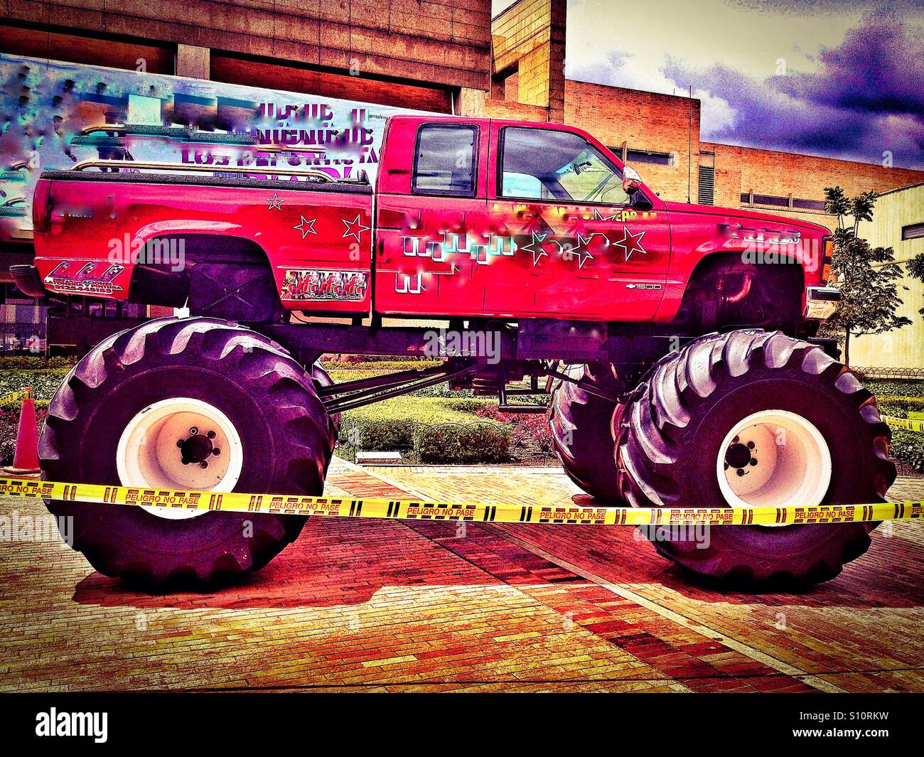 Carro de monstruo Fotografía de stock - Alamy