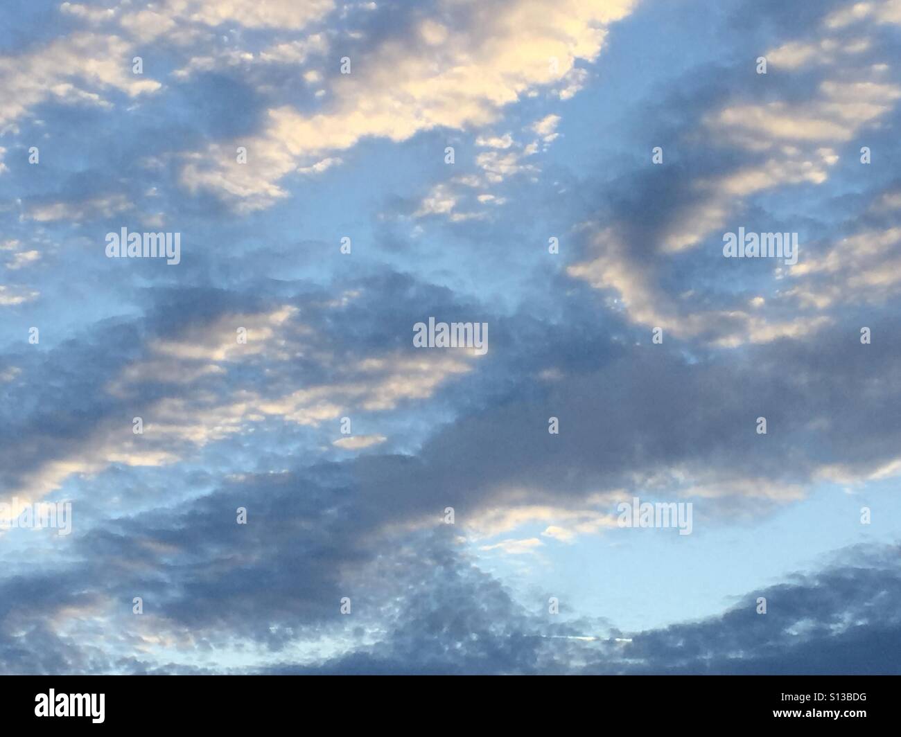 Nubes sol Foto de stock