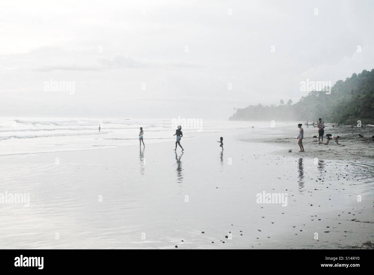 Juego de mar Foto de stock