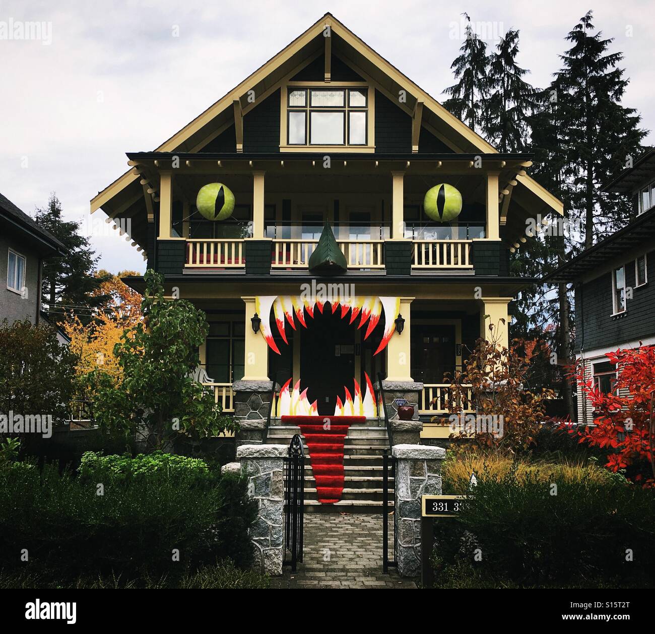 Monstruo de Halloween Haunted House en Vancouver, British Columbia