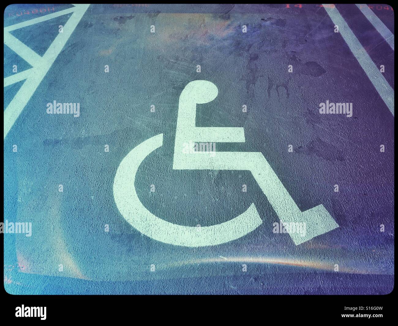 Un análogo (película) de una imagen del efecto de los impedidos el