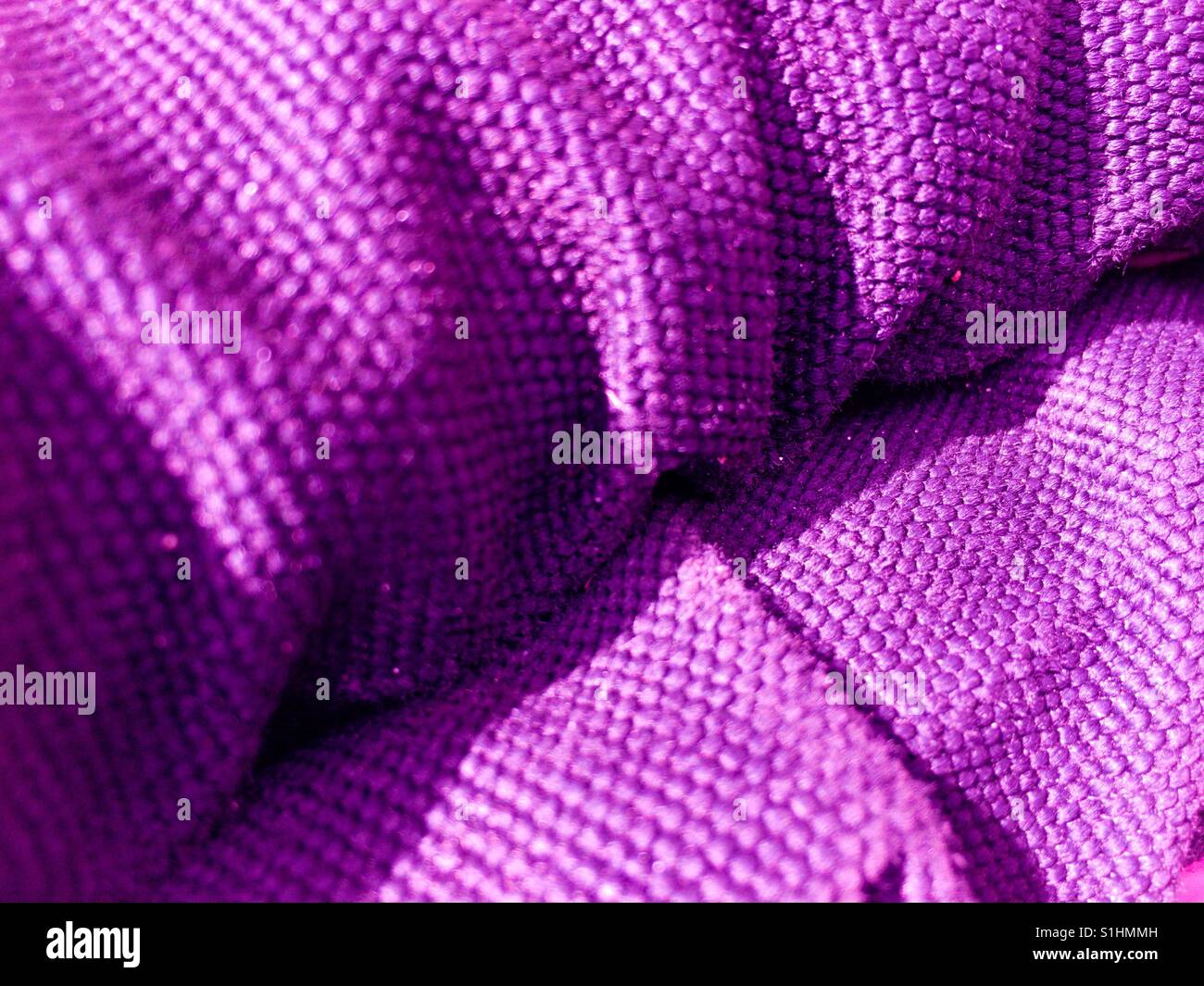 Textura de tela púrpura Foto de stock