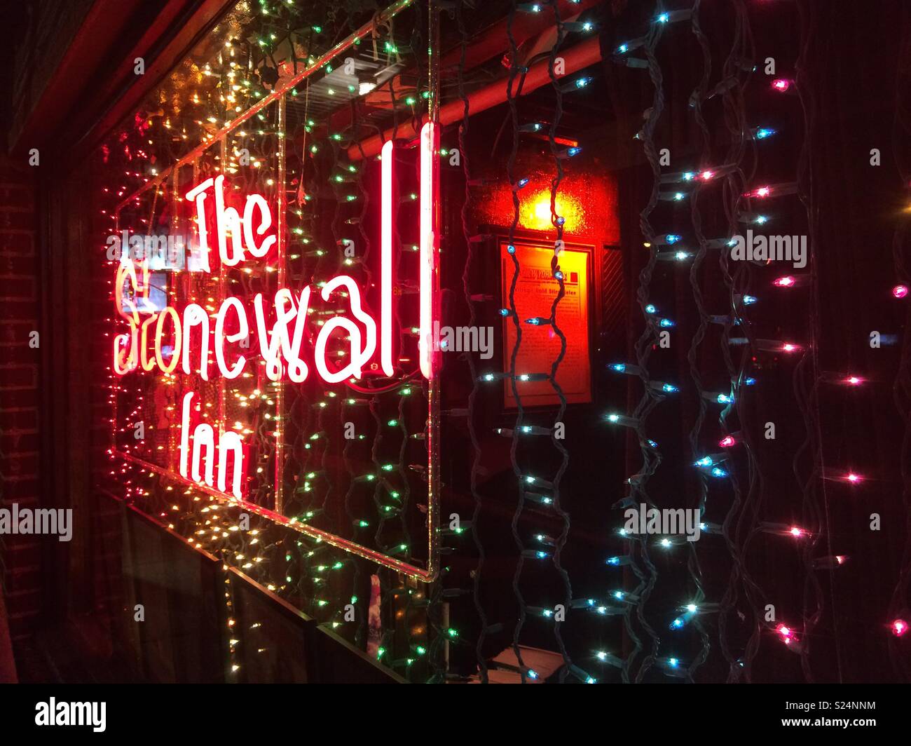 El Stonewall Inn Foto de stock