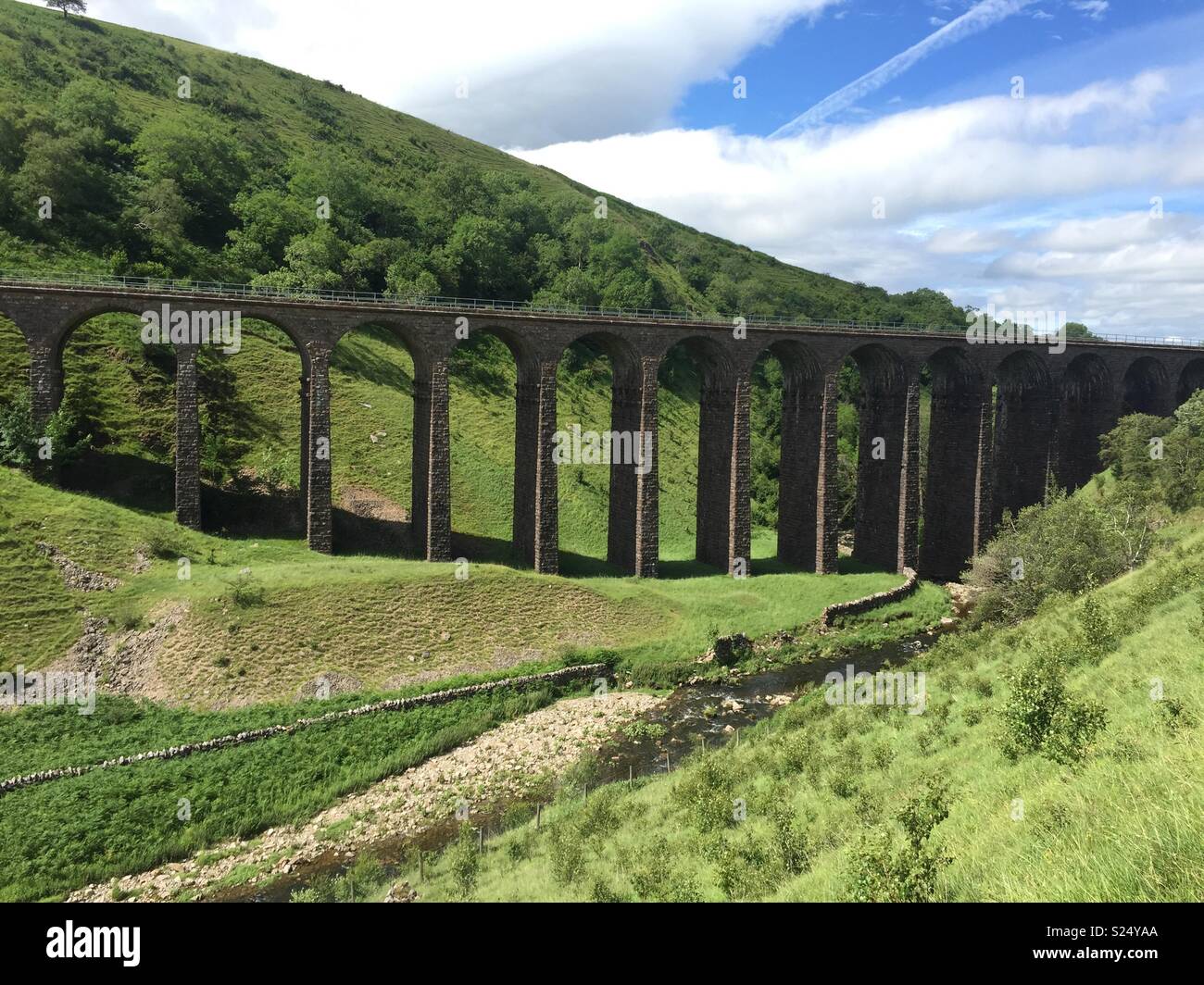 Viaducto de Yorkshire Foto de stock
