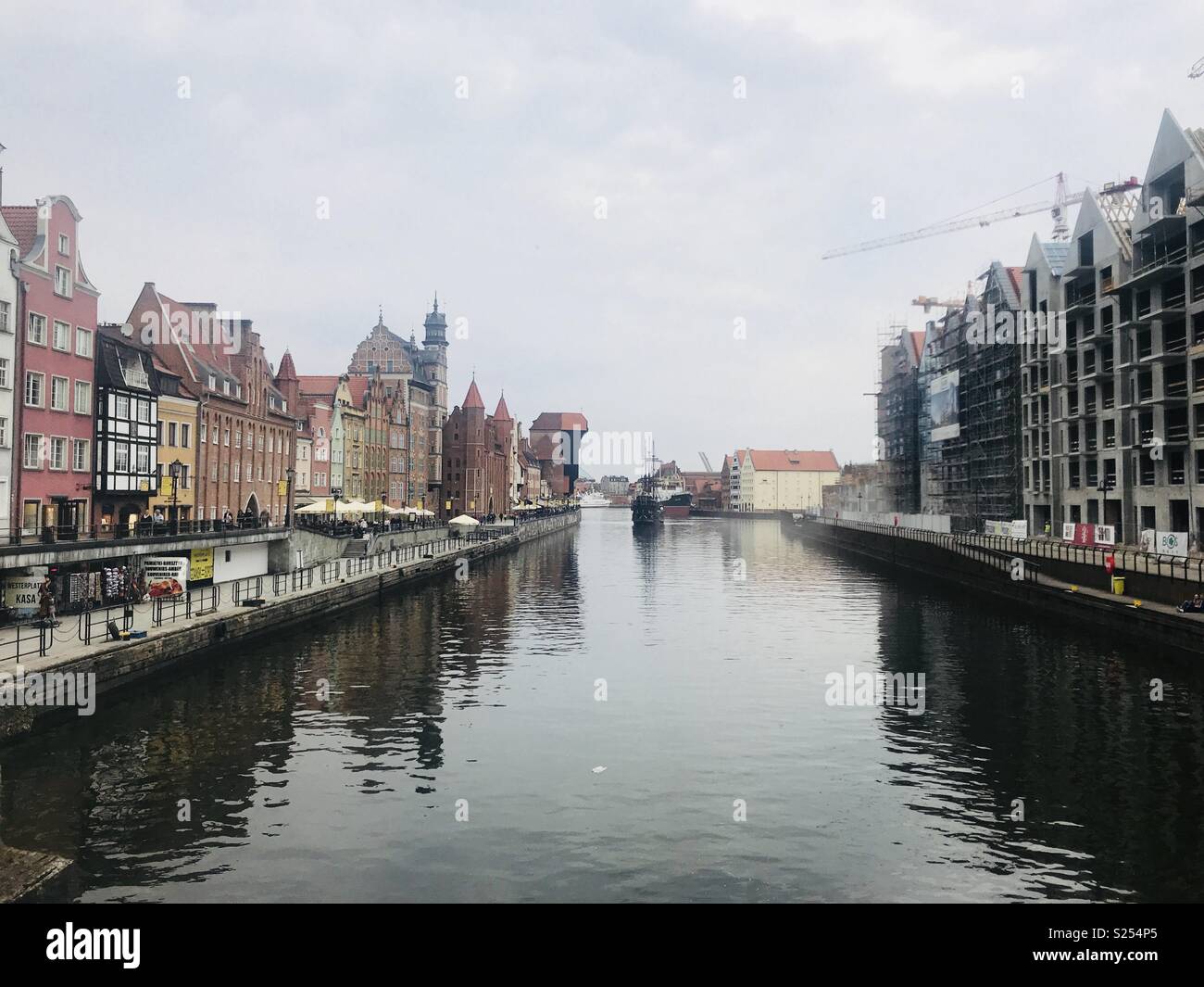 River En Gdansk Polonia Tomadas Con Iphone 7 Plus Fotografia De Stock Alamy
