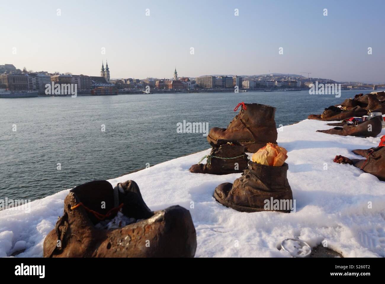 Los zapatos en el Danubio, Budapest 2018 Fotografía de stock - Alamy