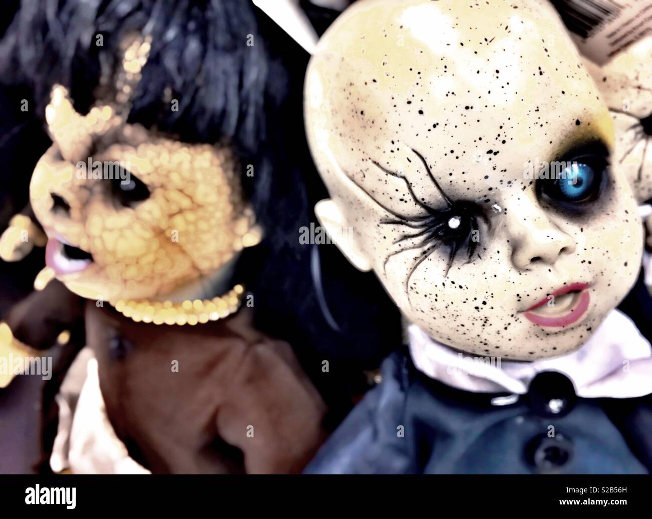 Creepy Halloween zombie como muñecas, EE.UU Fotografía de stock - Alamy