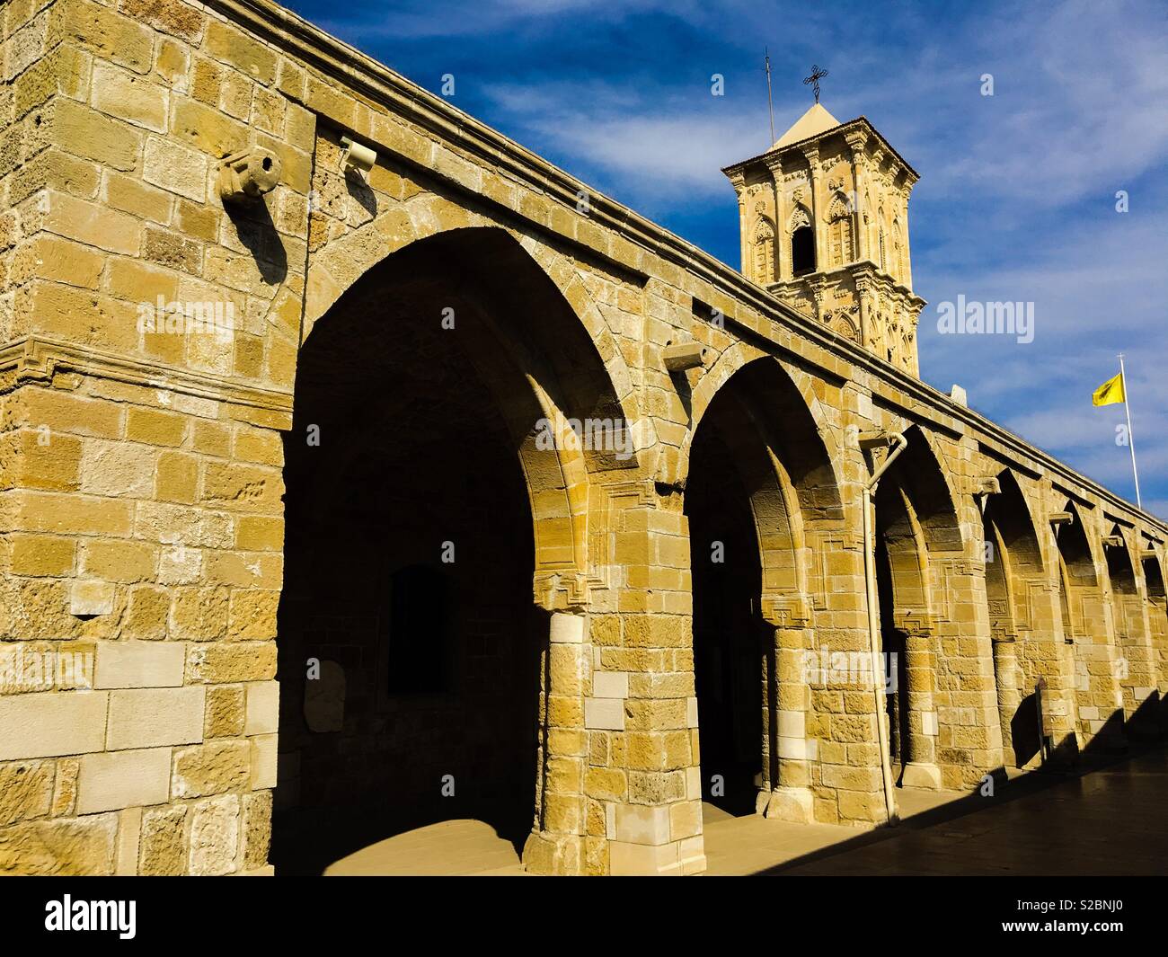 Agios Lazaros, Agiou Lazarou, iglesia del siglo 9 en Larnaca Larnaka Chipre Foto de stock