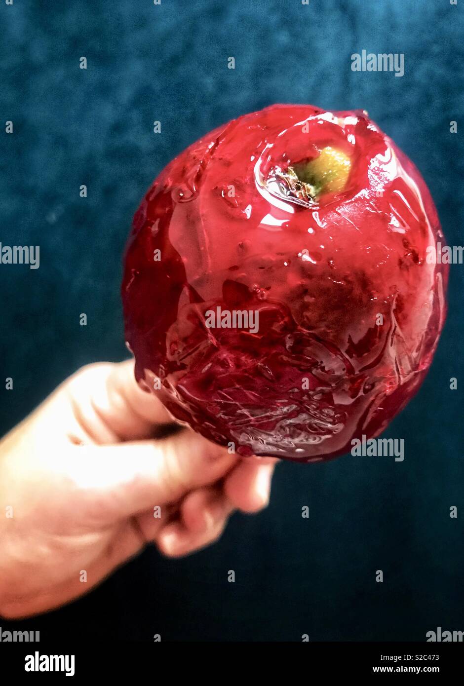 Manzana de caramelo Foto de stock