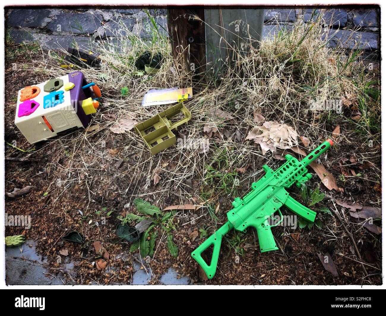 Pistola de juguete Foto de stock