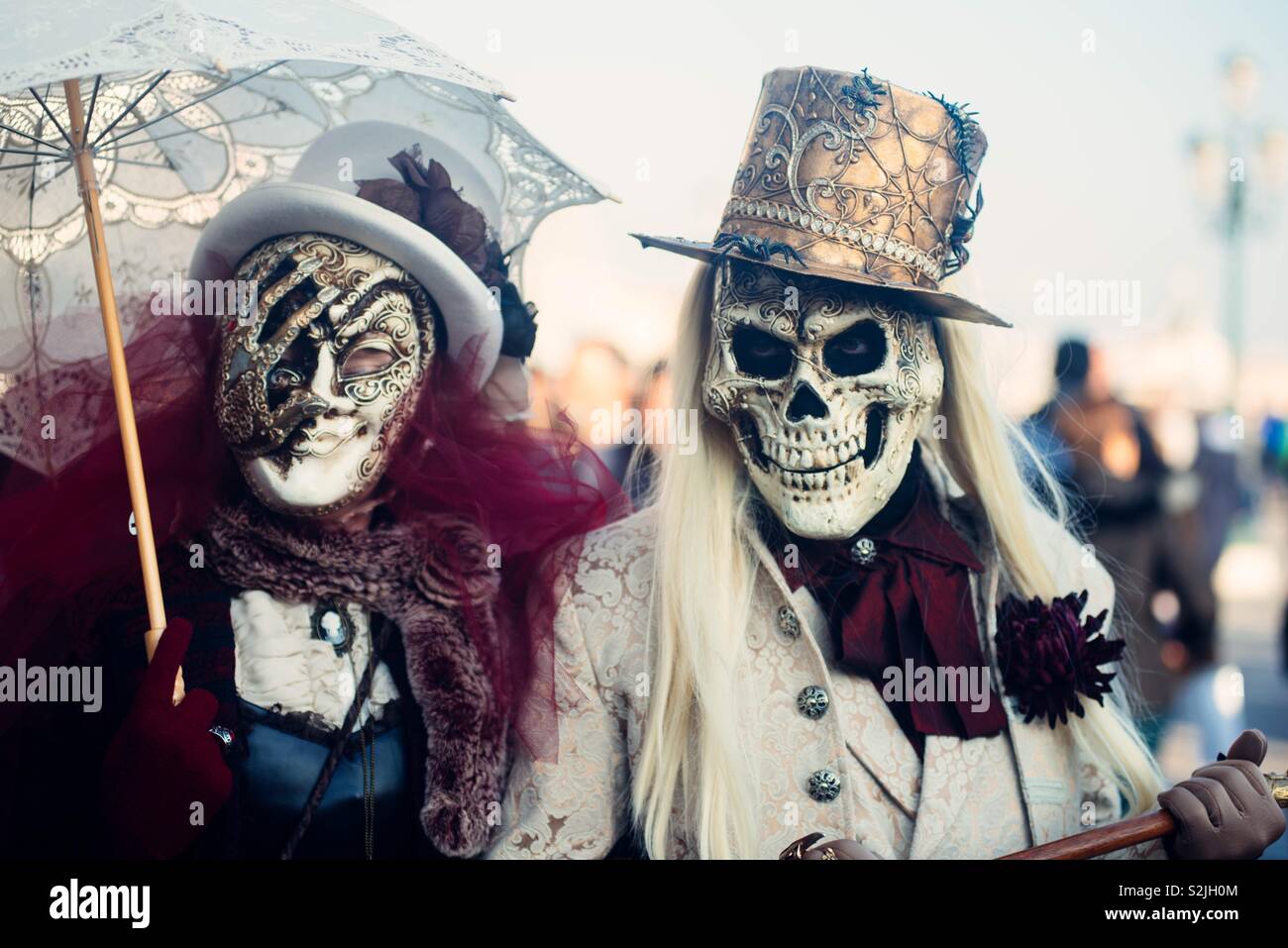 Carnaval de Venecia 2019 Foto de stock