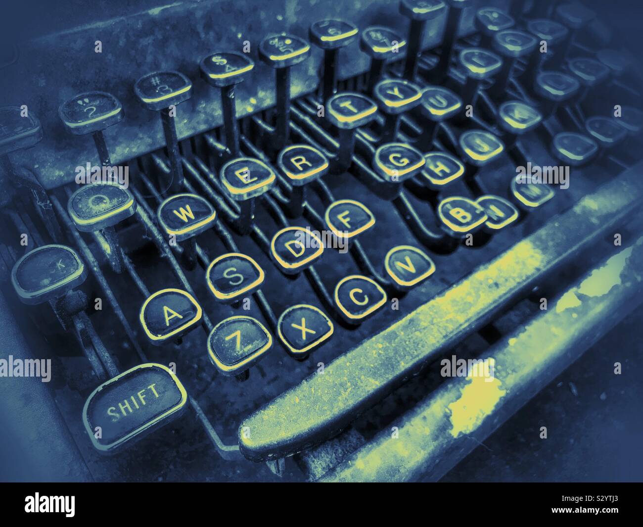Vintage typewriter Foto de stock