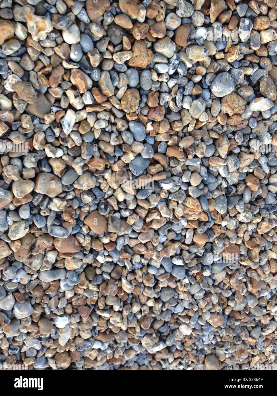 Piedras en la playa Foto de stock
