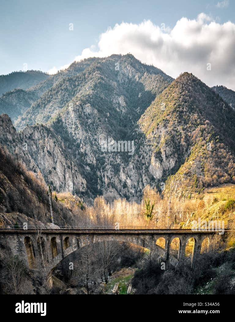 Кресненското дефиле - местност в България! Foto de stock