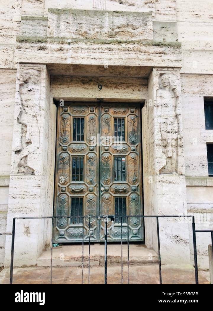 La puerta. La haya, países Bajos. Foto de stock