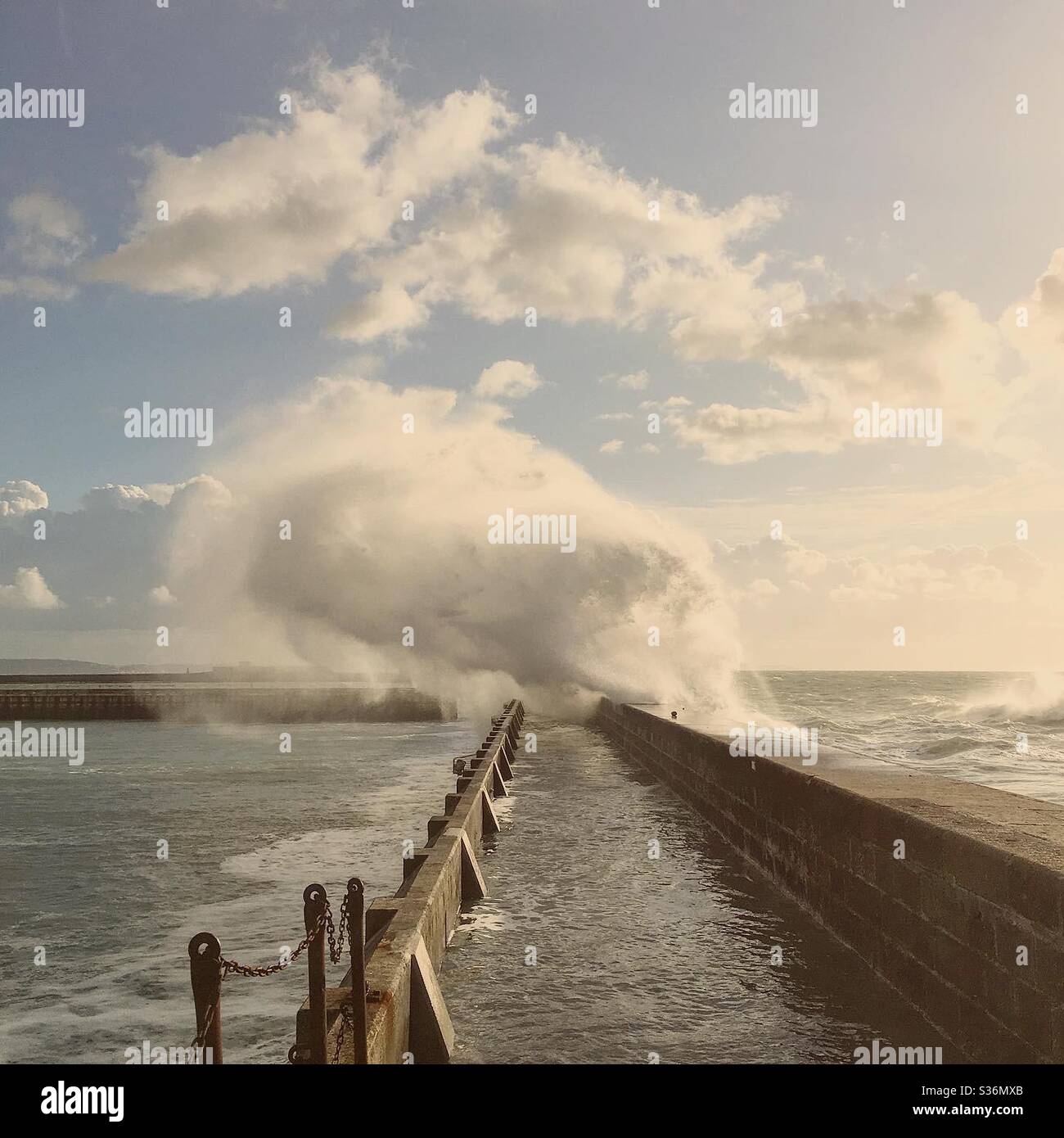 Muelle Foto de stock