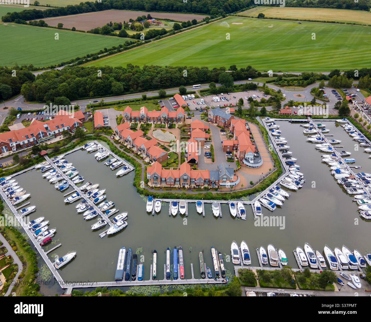 Burton Waters, Lincoln, Reino Unido Fotografía de stock - Alamy