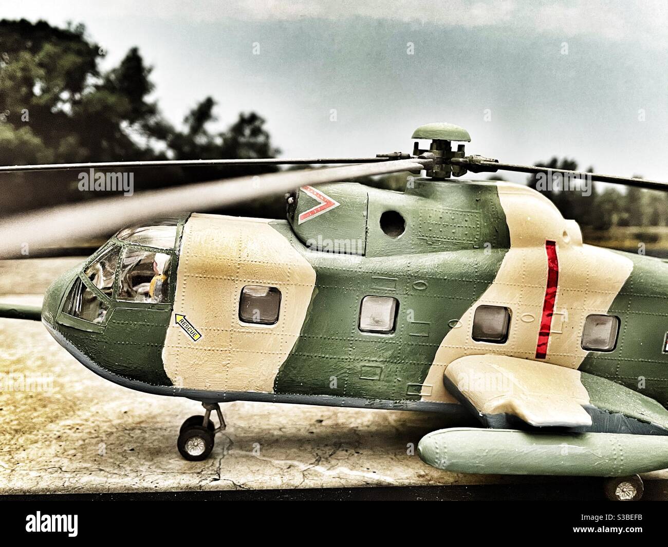 Modelo de helicóptero a escala fotografías e imágenes de alta resolución -  Alamy