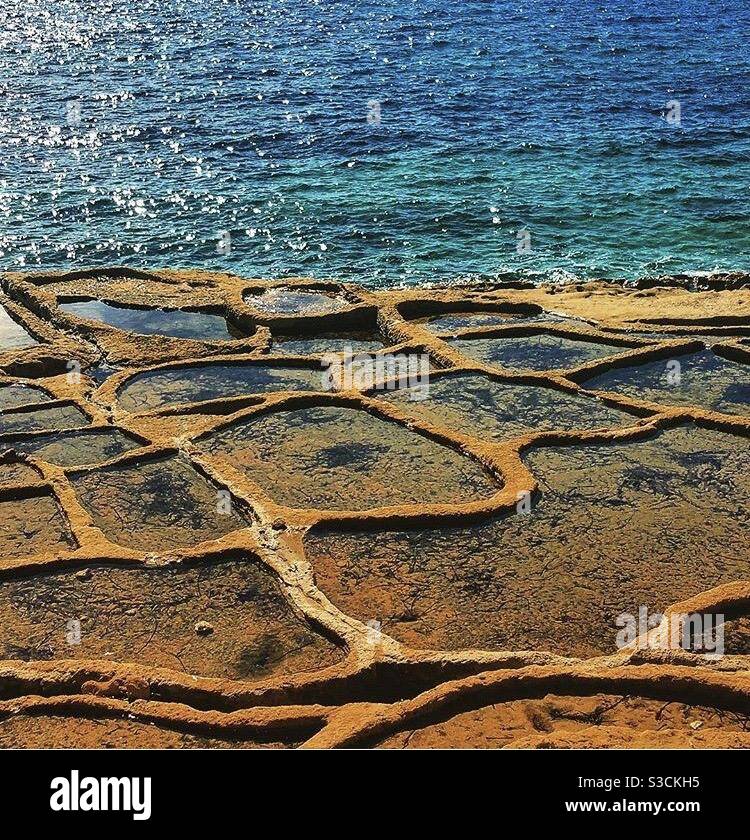 Sal de mar sin refinar Fotografía de stock - Alamy