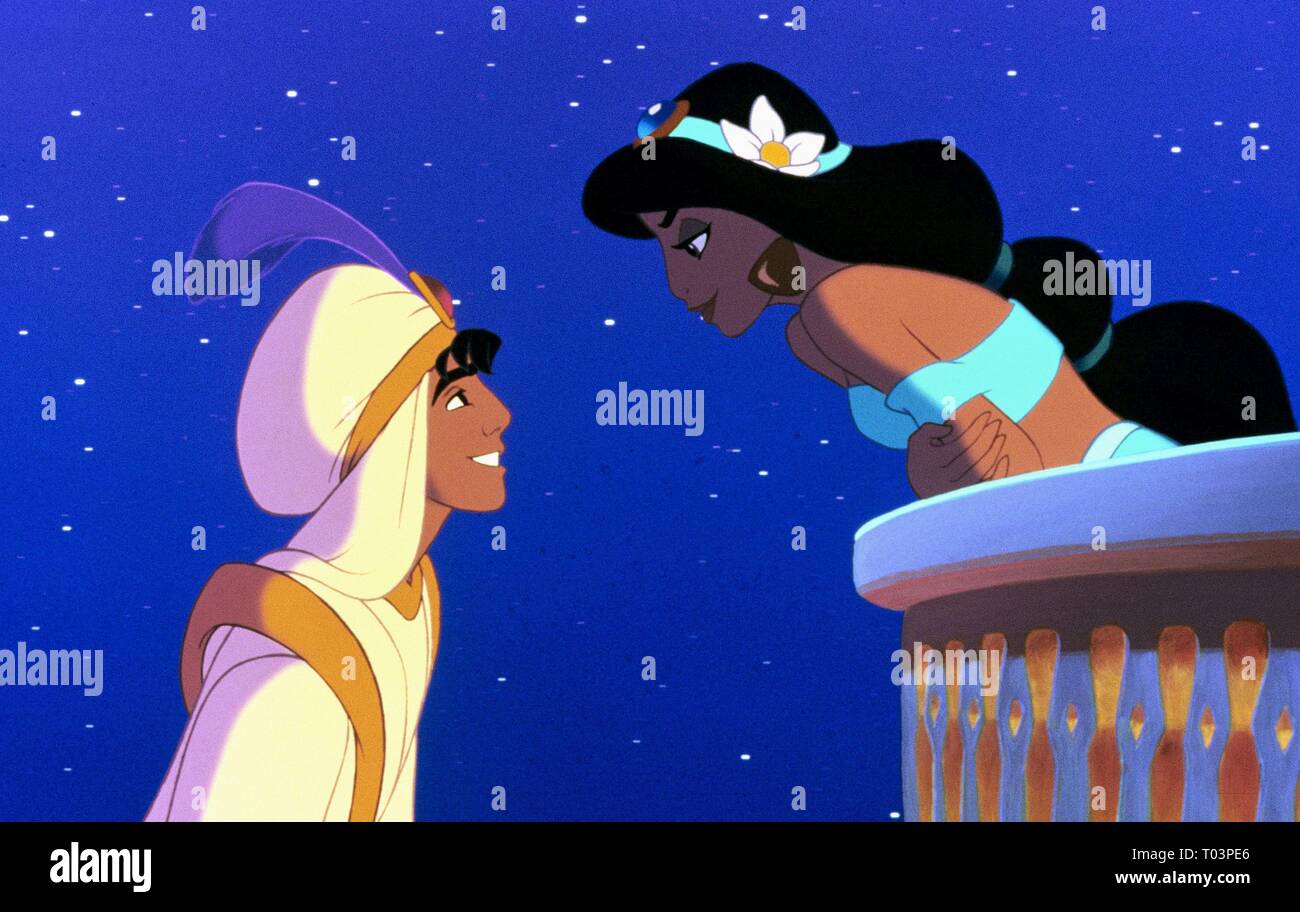 ALADDIN, la princesa Jasmine, Aladdin, 1992 Fotografía de stock Alamy