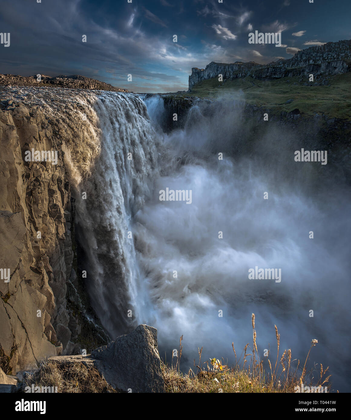 Dettifoss, Islandia Foto de stock