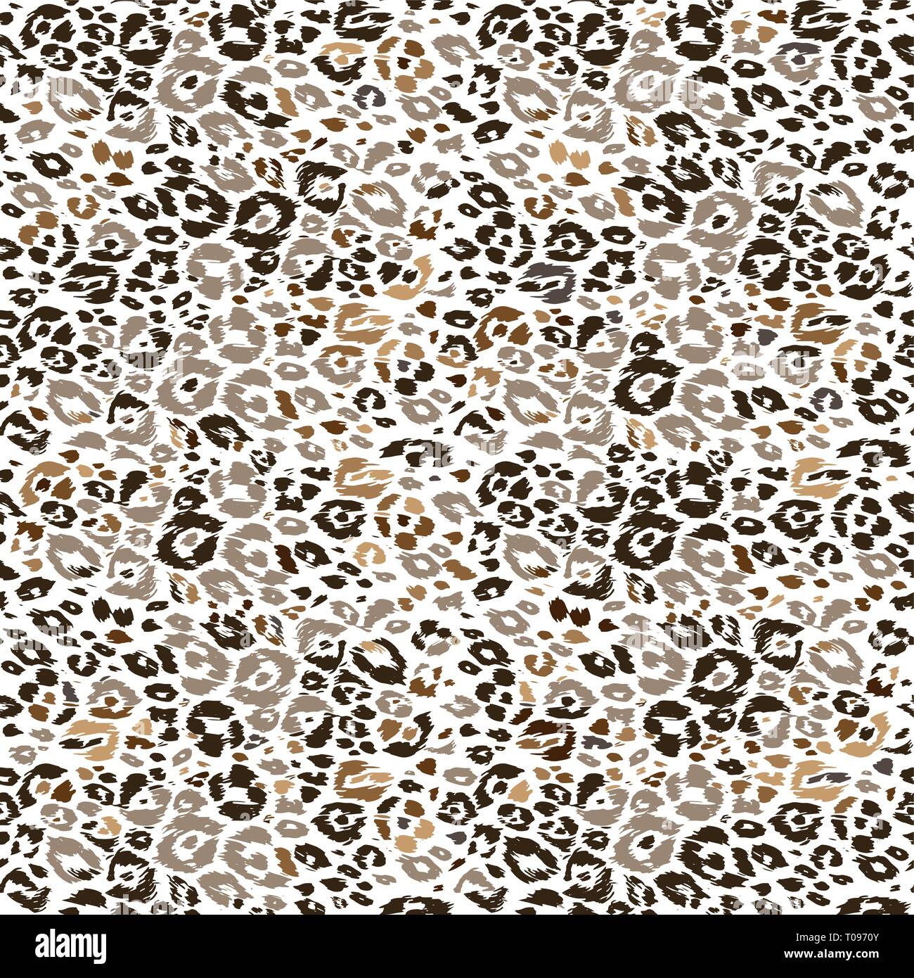 Patrón de textura abstracta. Brillante la piel animal. Leopardo de impresión perfecta. Ilustración del Vector