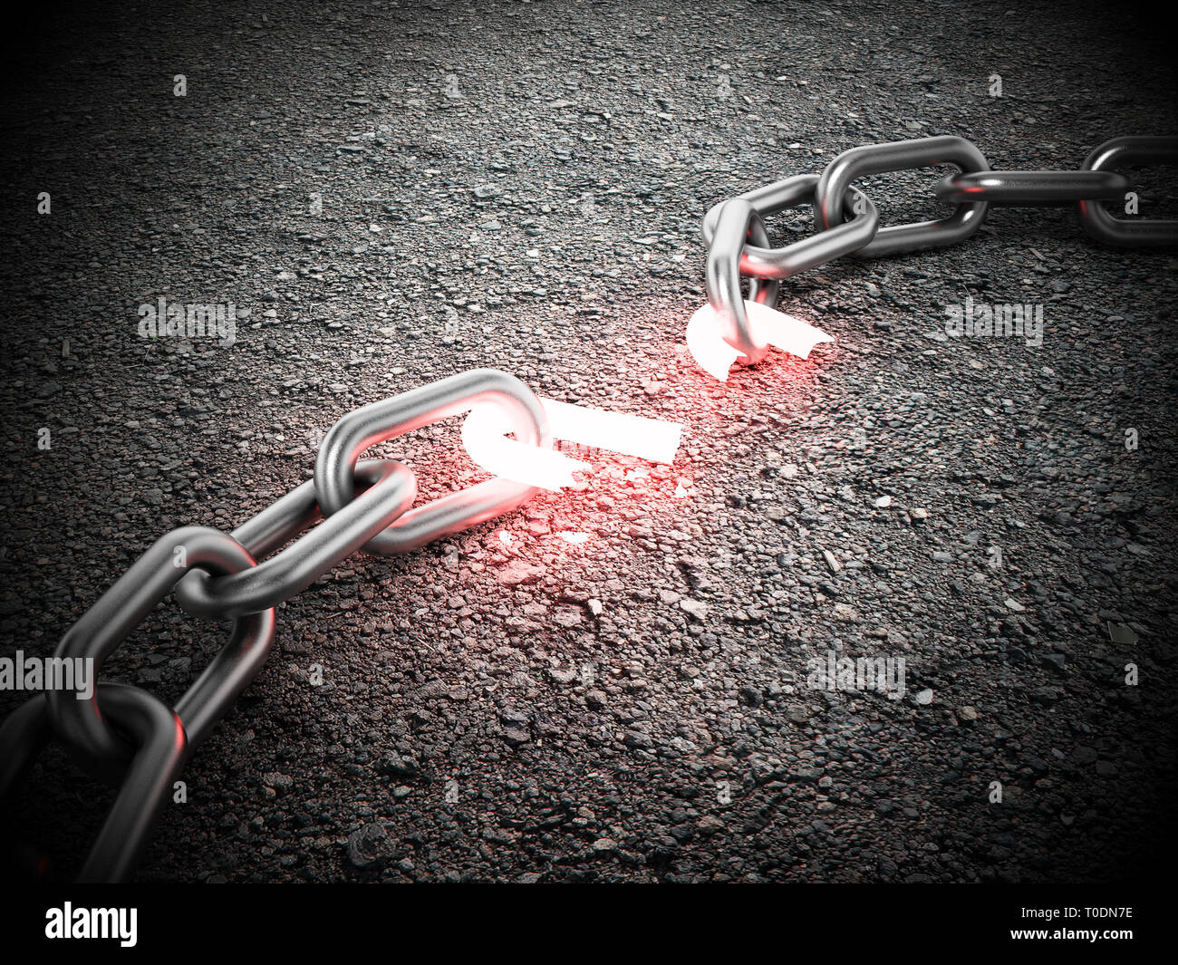 Cadenas rotas fotografías e imágenes de alta resolución Alamy