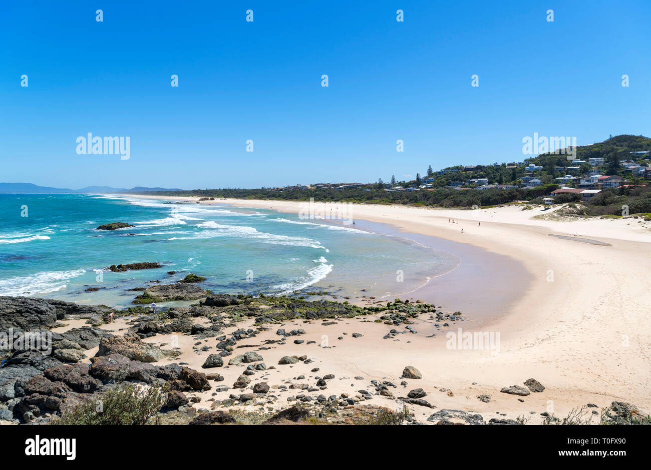 Lighthouse Beach, Port Macquarie, New South Wales, Australia Foto de stock