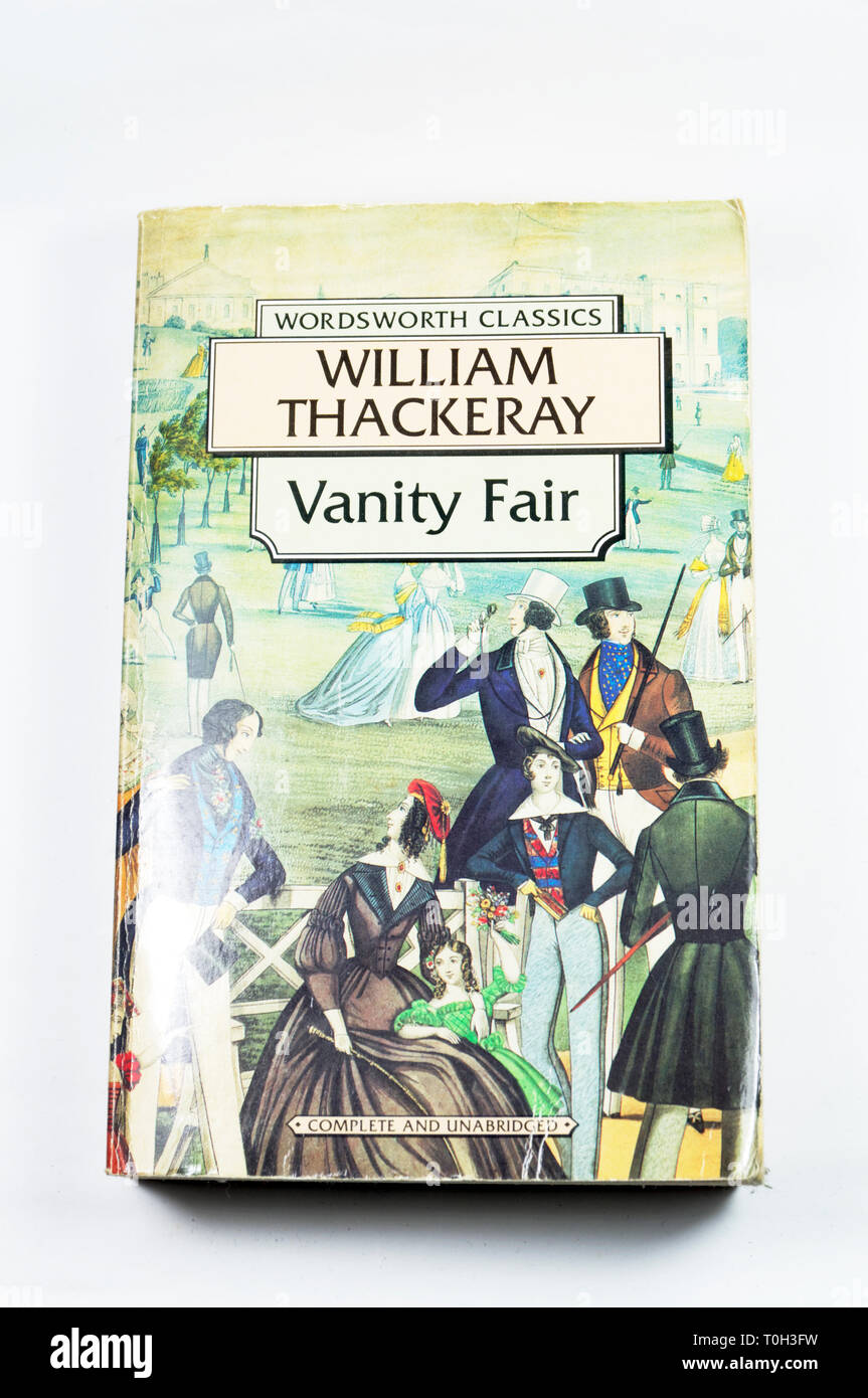 Wordsworth Classics, Vanity Fair por William Thackeray Foto de stock