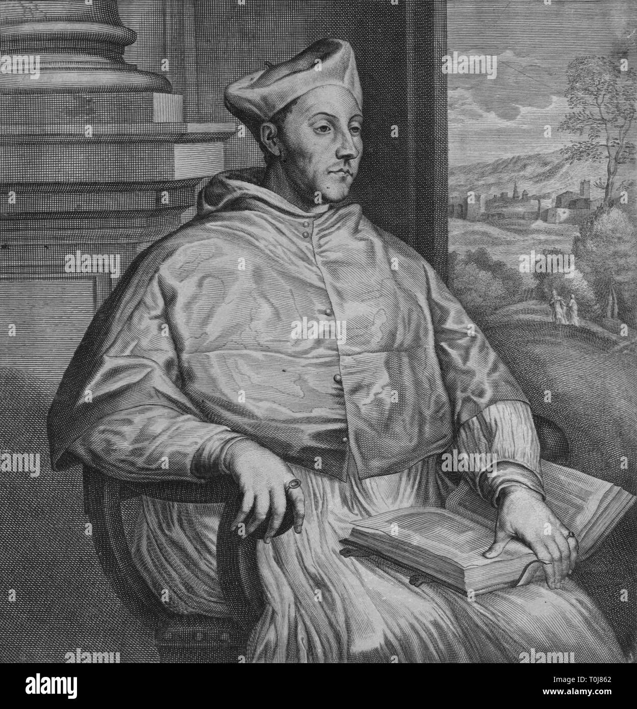 Antonio Pallavicini Gentili, 1520s?, (1660). Creador: Arnold de jode. Foto de stock