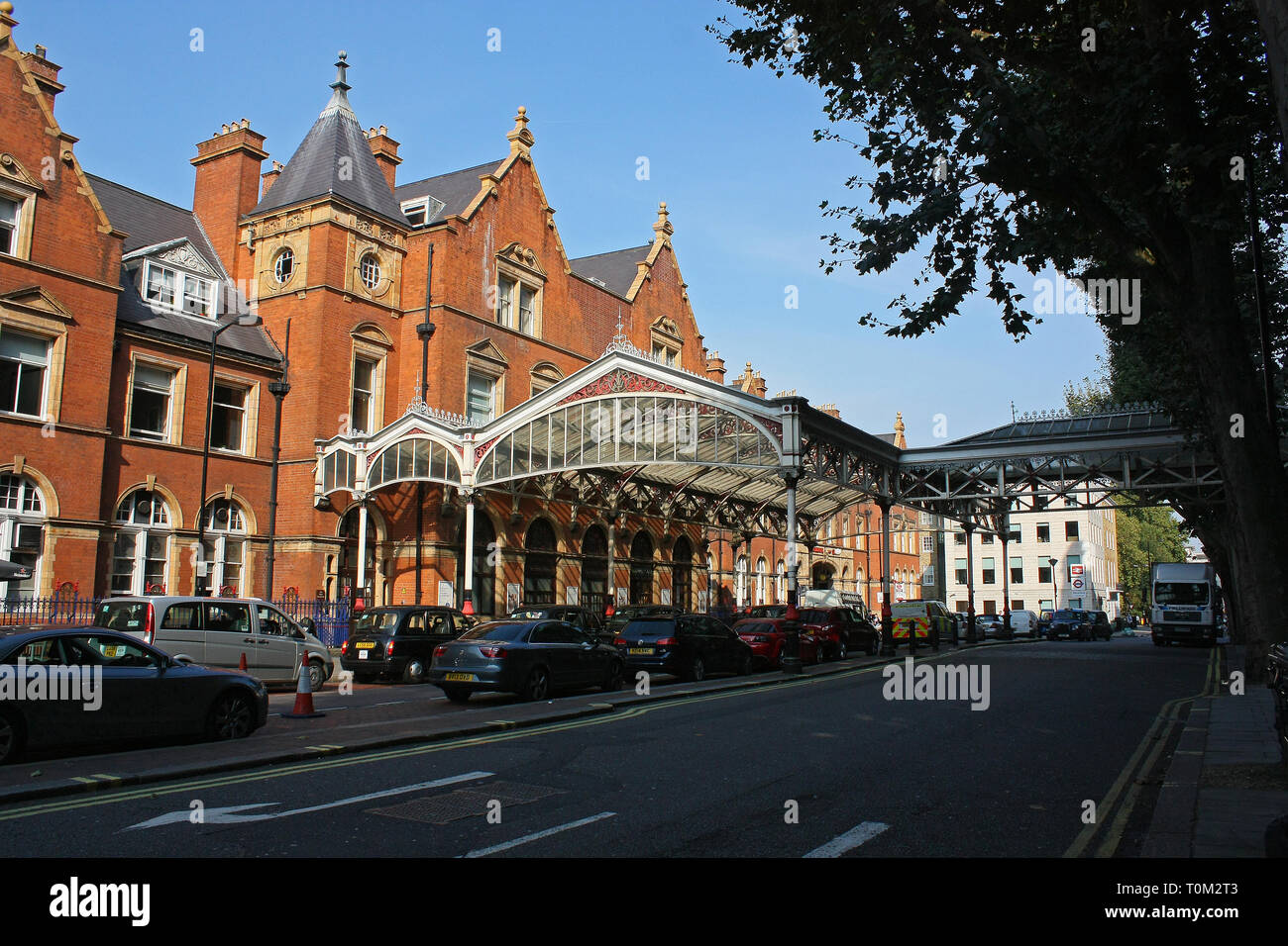 La estación de Marylebone en Londres con Chiltern Railways. Foto de stock