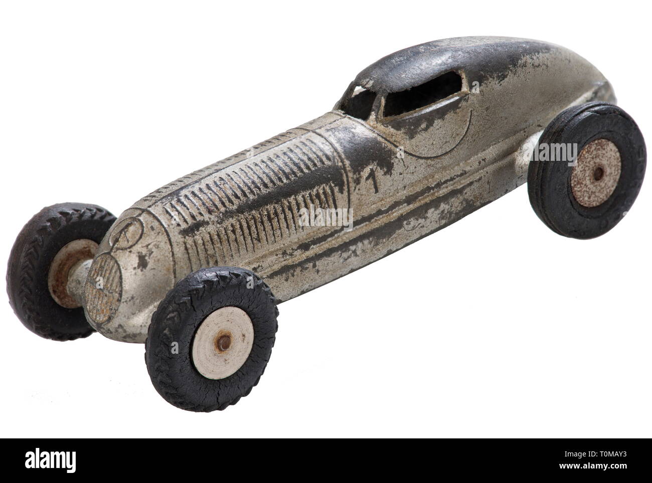 Juguetes, coches de juguete, Mercedes Silver Arrow, dinky por coche  Maerklin, longitud: circa 10 centímetro, juguetes de hojalata, zinc  fundido, intensos registrados, Alemania, circa  1937-Clearance-Info-Not-Available Additional-Rights Fotografía de ...