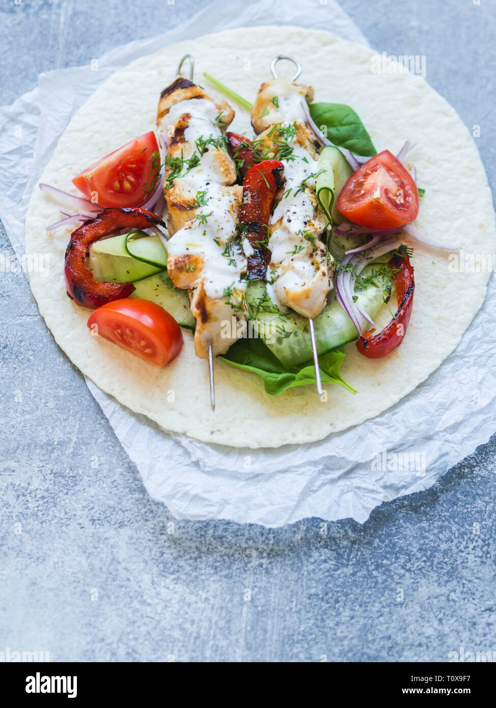 Kebab griego fotografías e imágenes de alta resolución Alamy