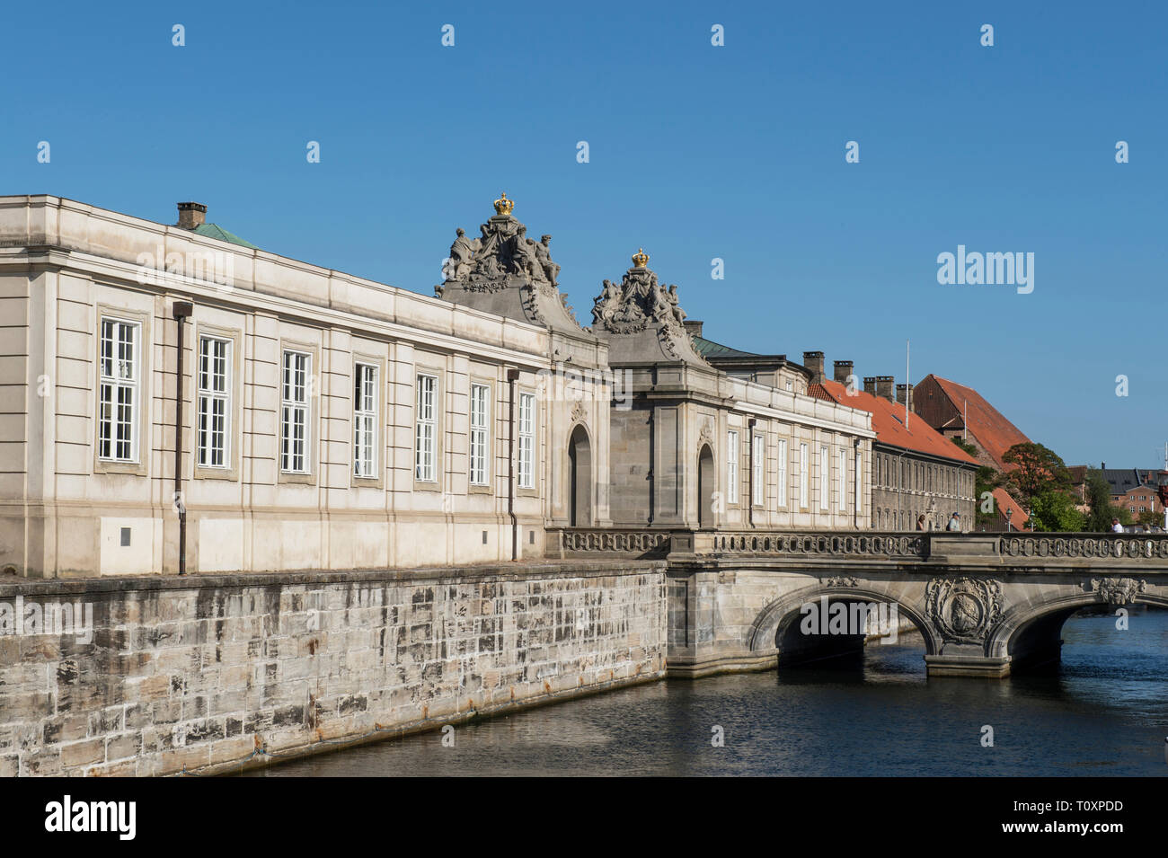 Dinamarca, Copenaghen, Christiansborg Palace Foto de stock