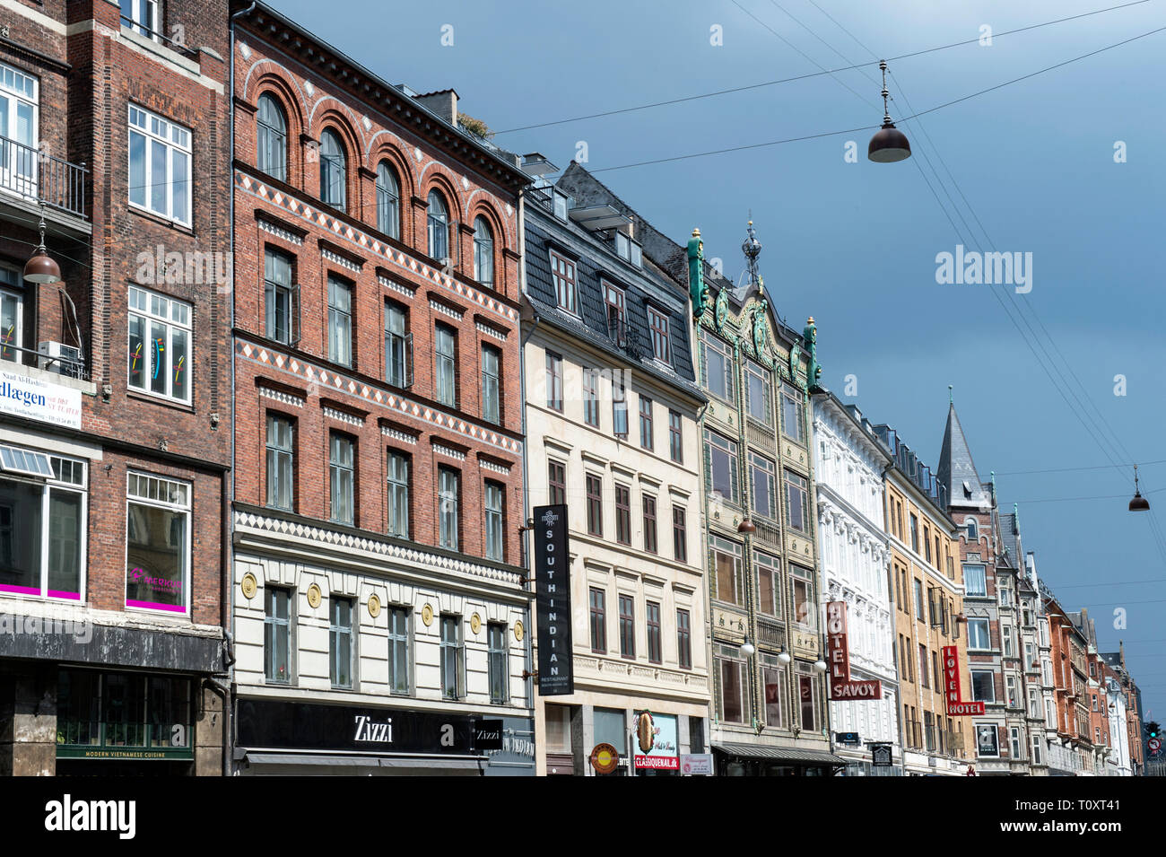 Dinamarca, Copenaghen, Vesterbro Foto de stock