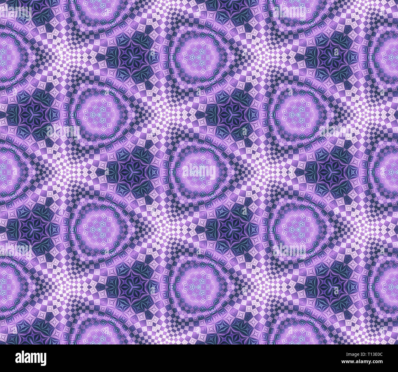 Mancuerna De Círculo tejido púrpura 