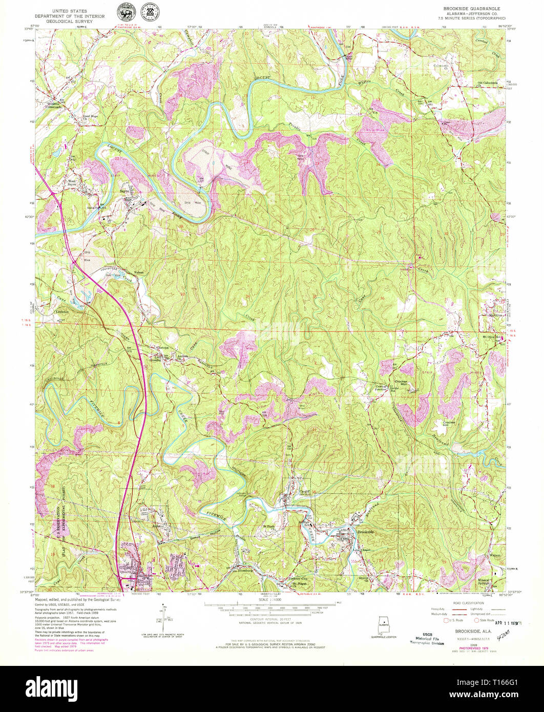 Mapa de brookside fotografías e imágenes de alta resolución Alamy