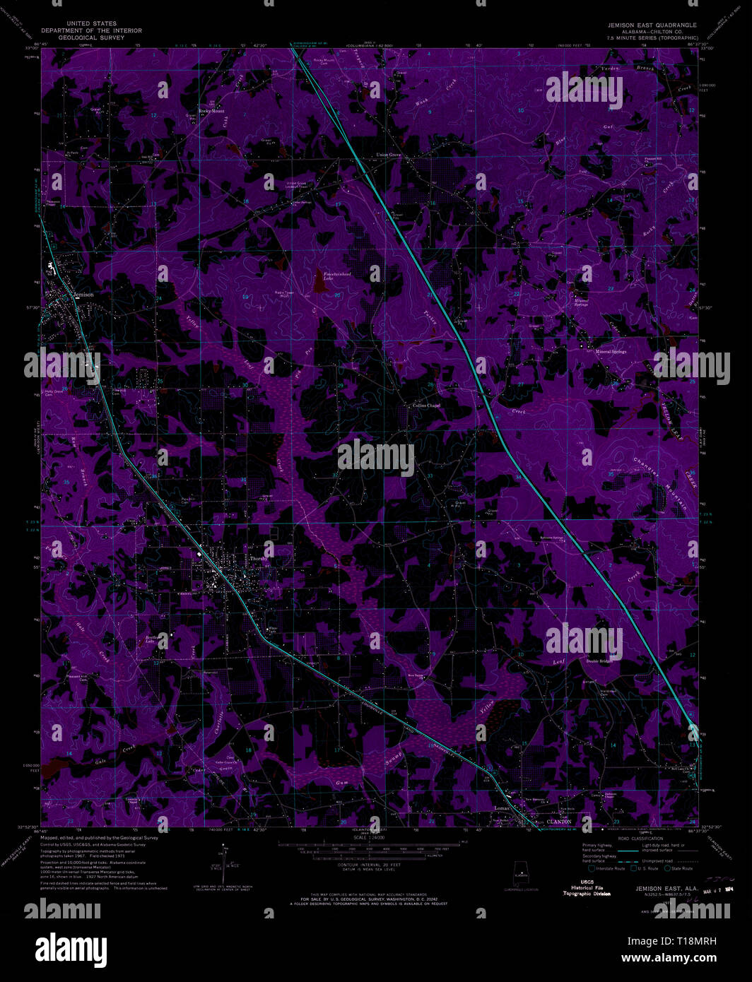 Mapa de jemison fotografías e imágenes de alta resolución Alamy