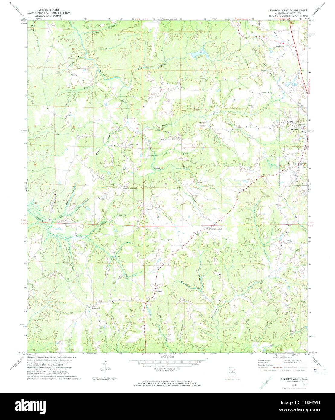 Mapa de jemison fotografías e imágenes de alta resolución Alamy