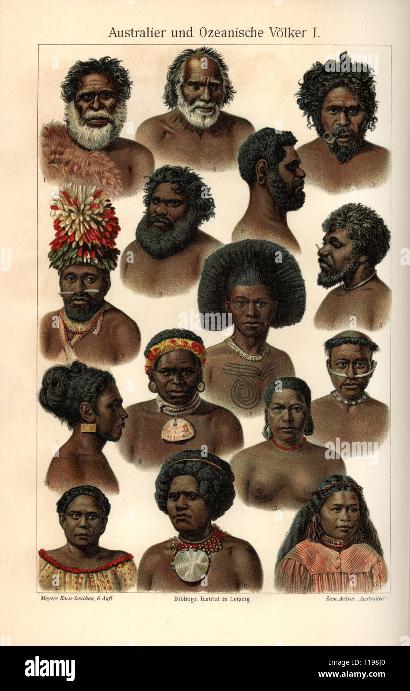 Pueblo, etnia, australianos y Oceánicos I, Australia, 1 Norte de