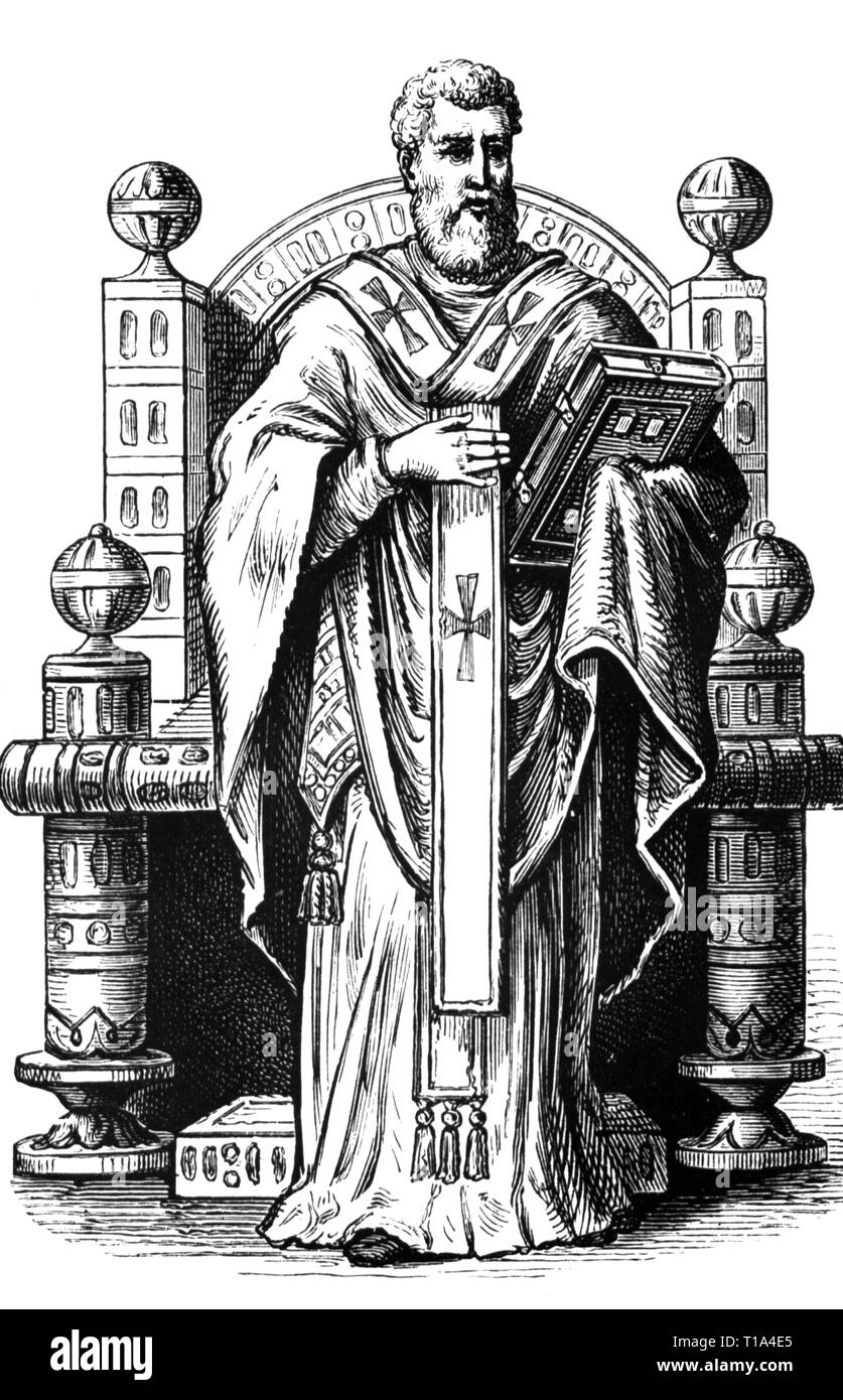 La religión, el cristianismo, clérigo, patriarca de Jerusalén, el