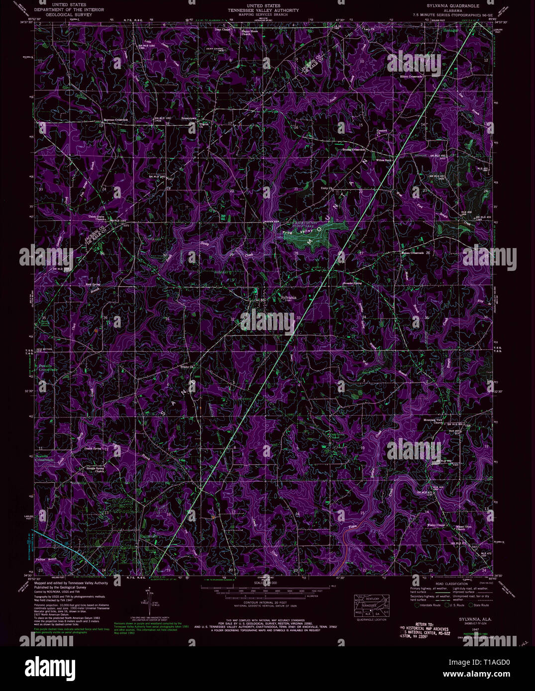 Mapa de sylvania fotografías e imágenes de alta resolución Alamy
