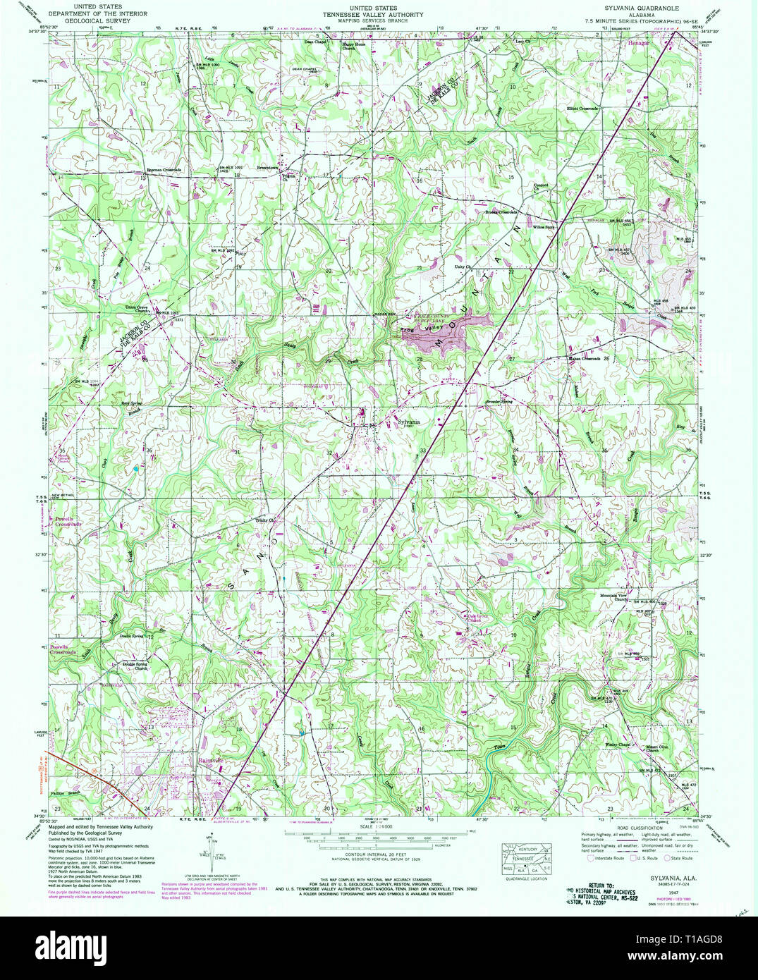 Mapa de sylvania fotografías e imágenes de alta resolución Alamy