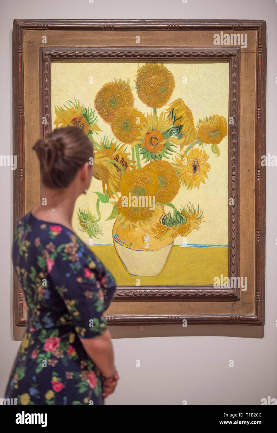 Tate Britain, Londres, Reino Unido. El 25 de marzo, 2019. La EY Exposición:  Van Gogh y el de Gran Bretaña, la primera exposición a echar una nueva  mirada a la artista, a