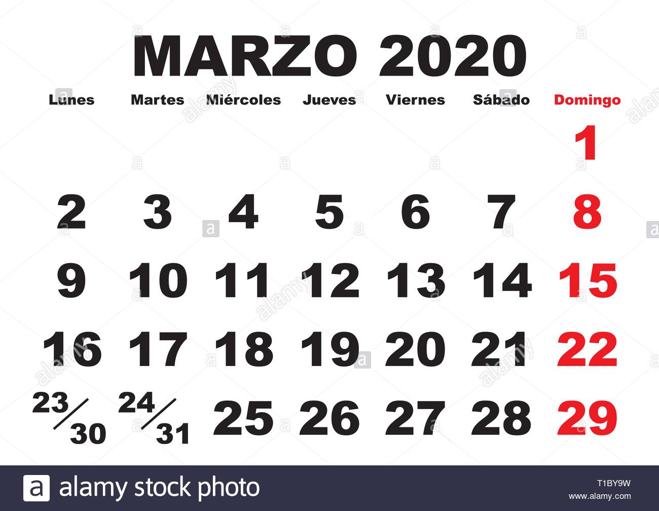 Calendario De Pared 18 Meses 2019 2020 Espanol The95news Com calendario de meses en español