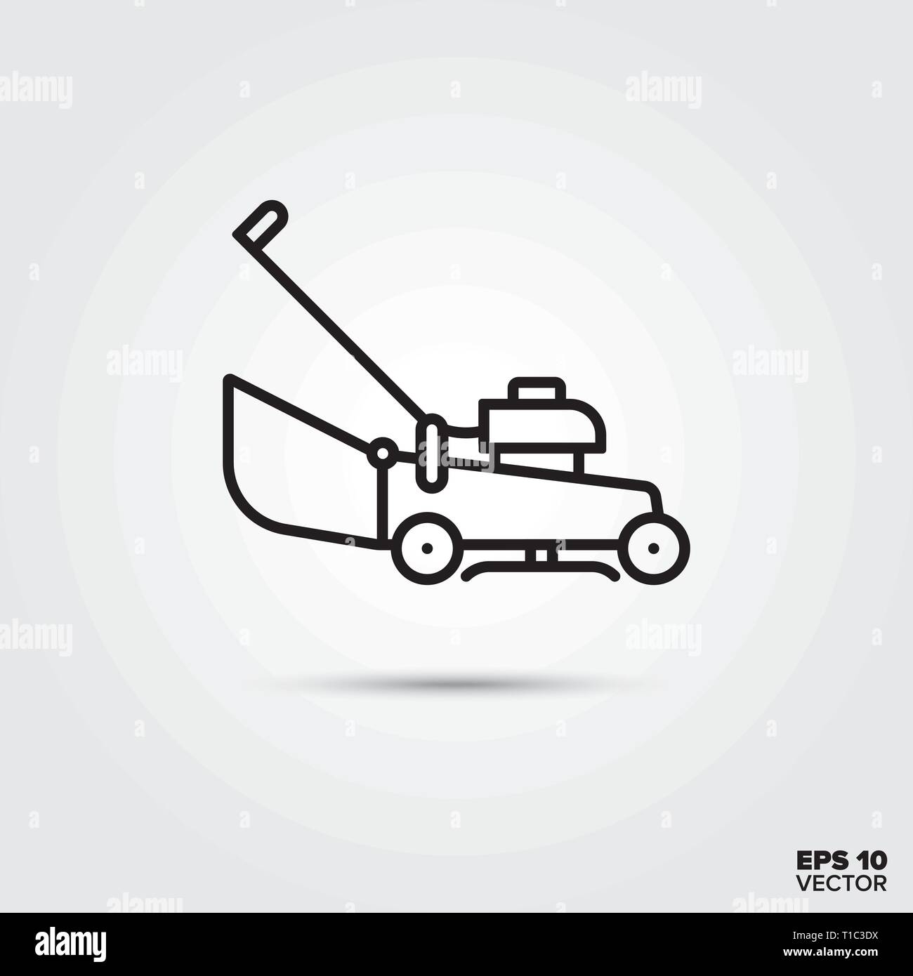Vectores de cortadora de césped vector fotografías e imágenes de alta