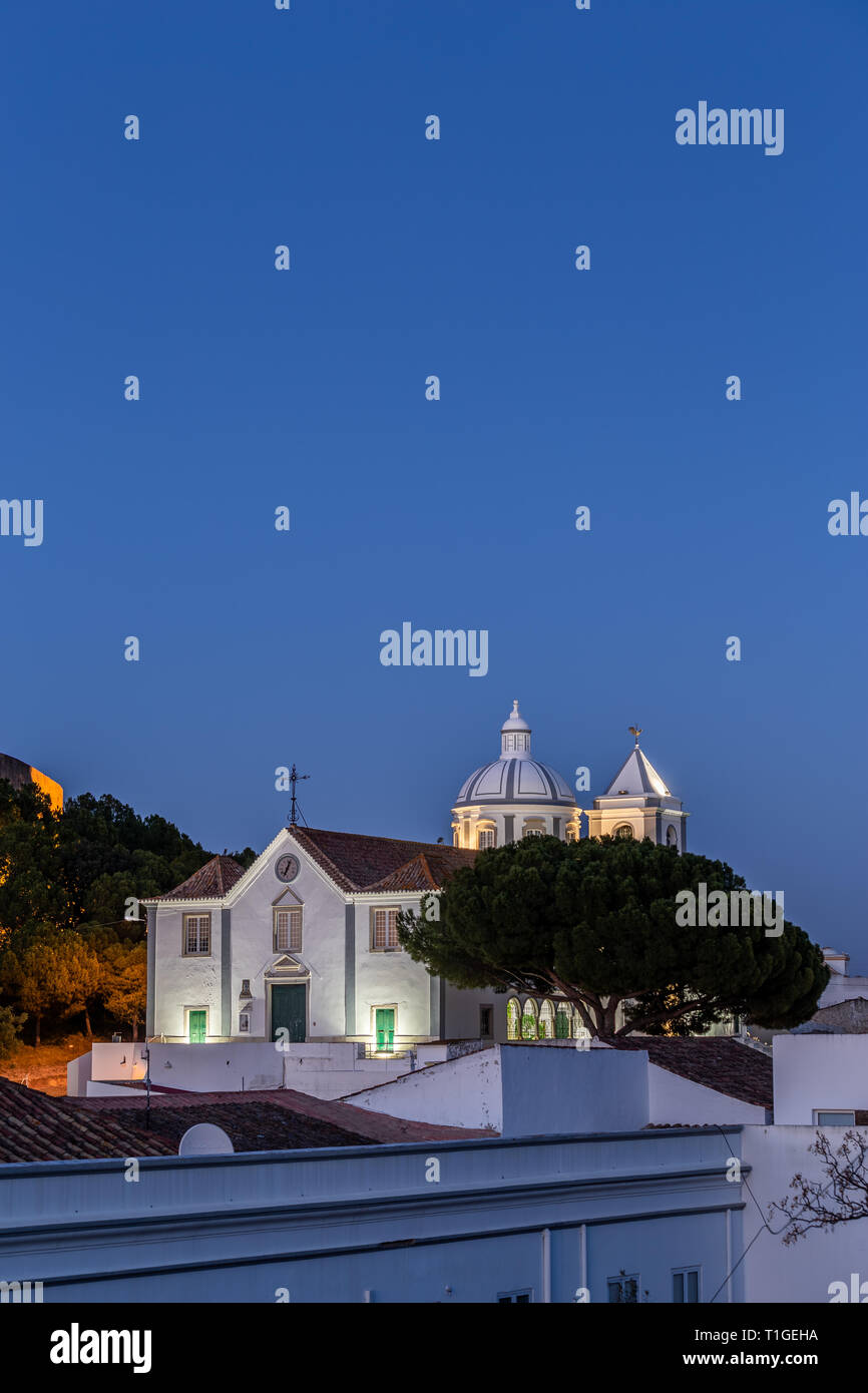 Igreja Matriz Castro Marim, Algarve, Portugal Foto de stock